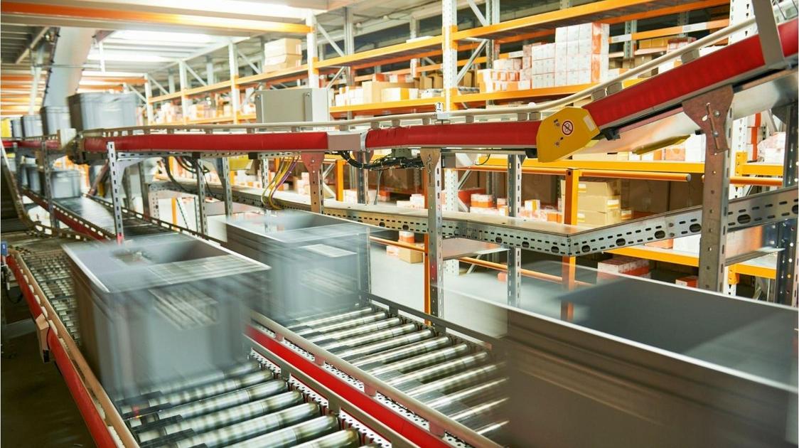 inotec Photo of Barcode RFID Behältermanagement Fließband