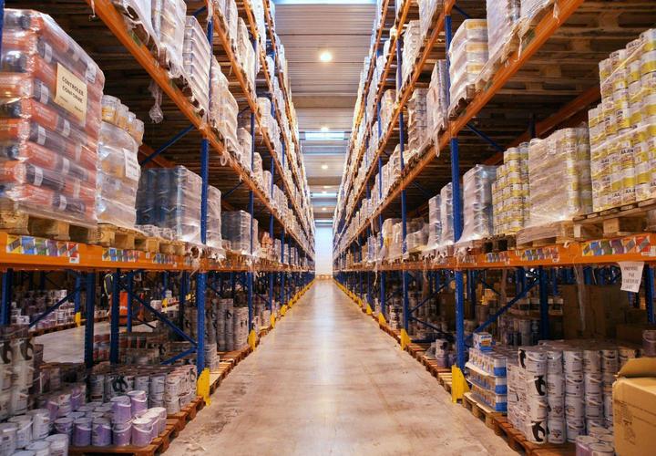 inotec Barcode Lagergang Hochregal Multilevelkennzeichnung