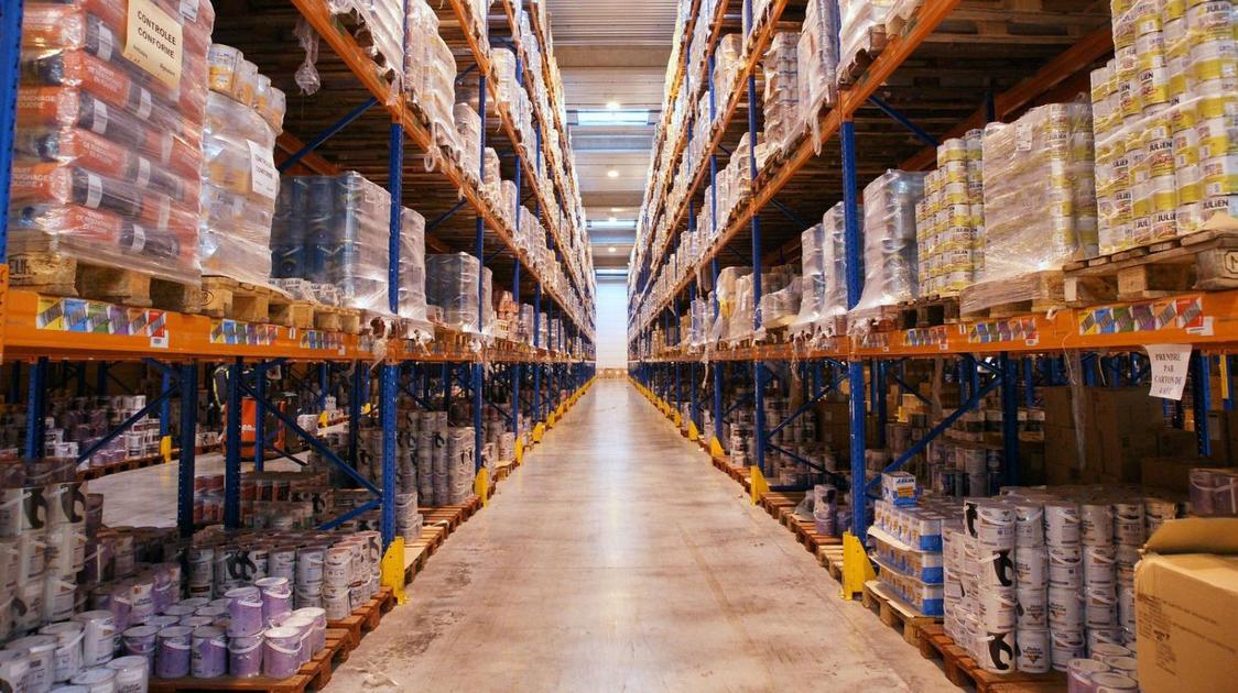 inotec Barcode Lagergang Hochregal Multilevelkennzeichnung