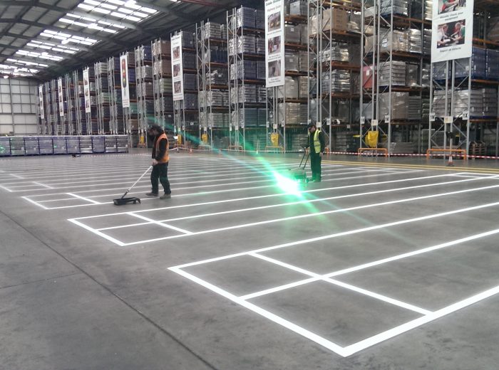 warehouse line marking Melbourne